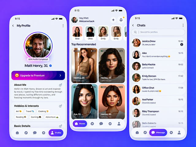 AI-Powered Matrimonial App Development