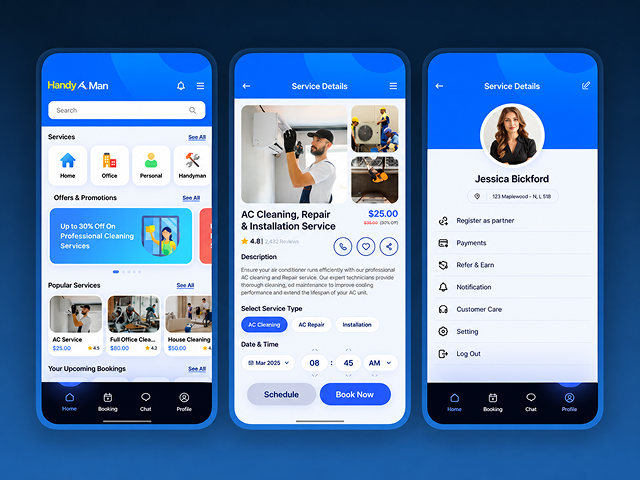 On-Demand Handyman Services App Development