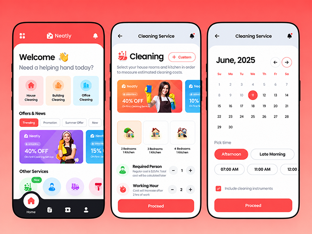 House Cleaning Service App