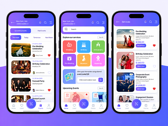Photographer Booking App Development