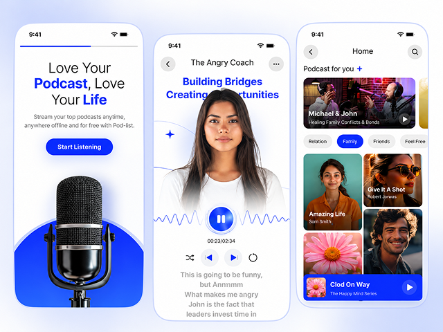 AI-Powered Podcast App Development