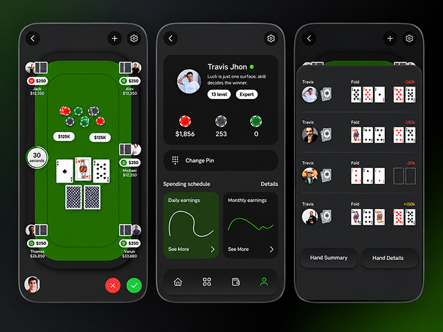 Online Poker Game App Development